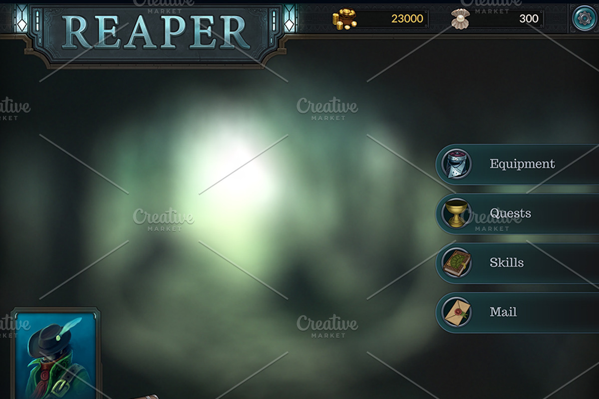 Reaper Mobile GUI, a Templates & Theme by Kodiak Graphics (Photo 2 of 13)