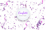 5 pink Gradient Confetti Background, an Object Graphic by DESIGNSKIT (Thumbnail 3 of 5)