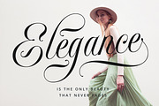 Delirian Script & Ornaments, a Script Font by Andrey Sharonov (Thumbnail 3 of 16)