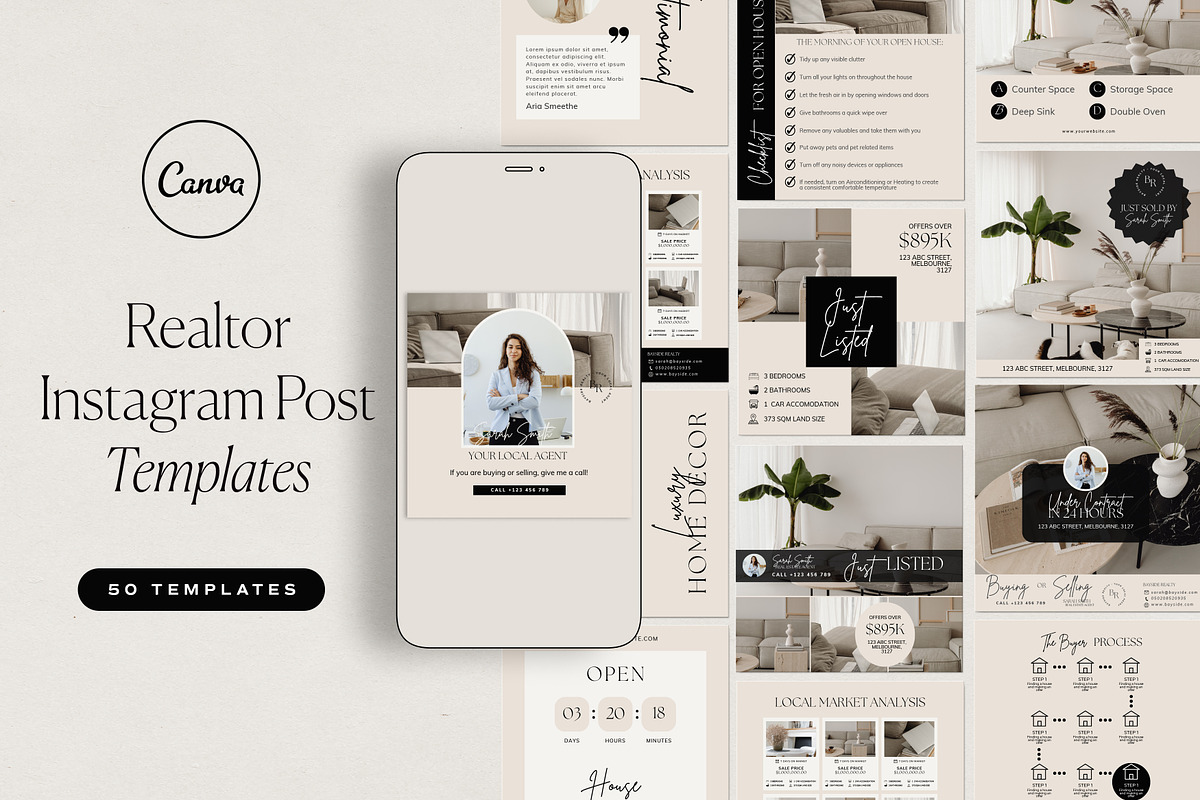 Realtor Instagram Post Templates
