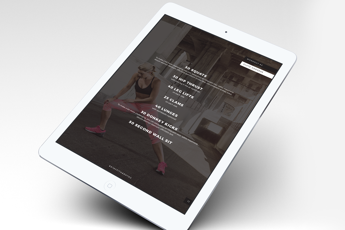 Fitness Modern Ebook Template, a Magazine Template by Providence Studio (Photo 6 of 6)