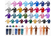 Big Family, Back View Clipart PNG, a Person Illustration by Podcliparts (Thumbnail 8 of 10)