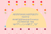 Lollipop cute handwritten font preview 4