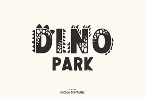 DINO PARK Font