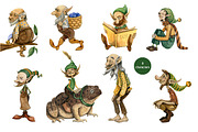 Fairy Tale - watercolor collection, an Illustration by KatsiarynaKa (Thumbnail 2 of 16)