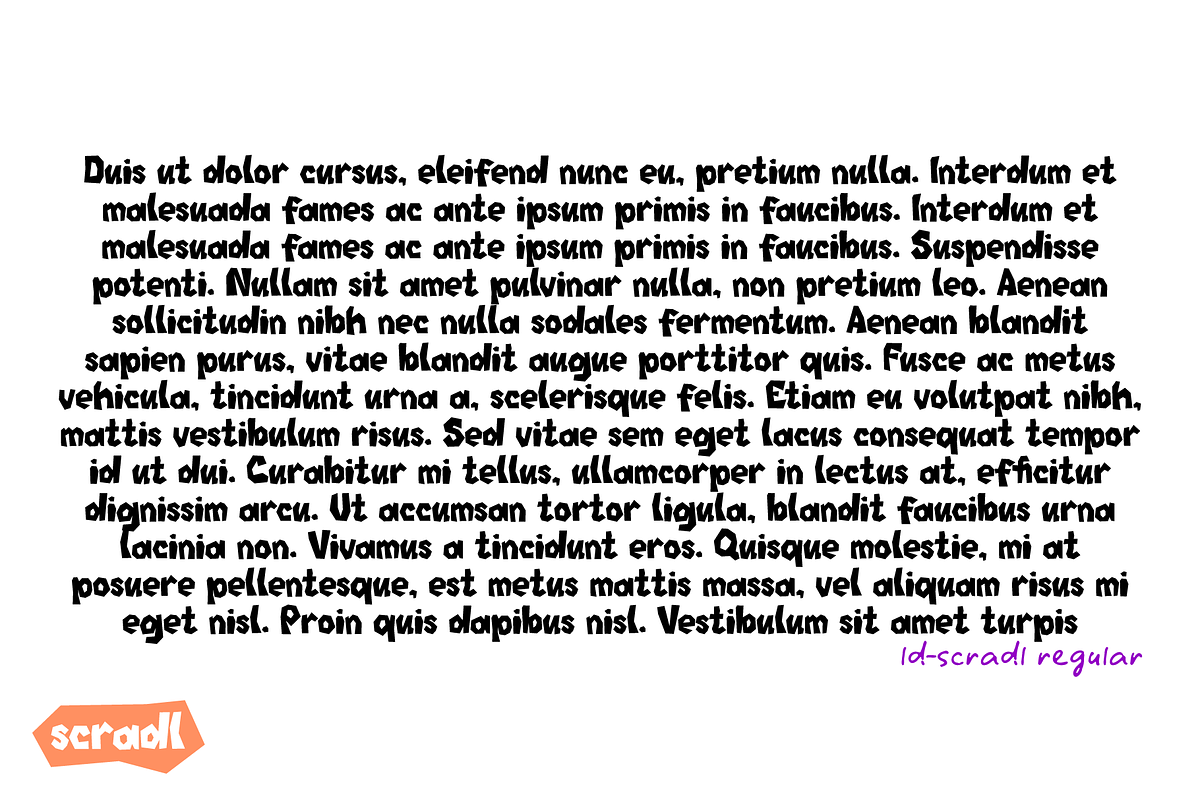 SCRADL. Layered Cutted Font Family., a Symbol Font by Luxfont (Photo 10 of 11)