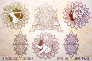 Zodiac Creator's Kit-Element of Fire, an Illustration by AntonPix Studio (Thumbnail 1 of 11)