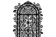 50 Floral French Window Ornament, a Decorative Illustration by Amazin_art (Thumbnail 8 of 35)