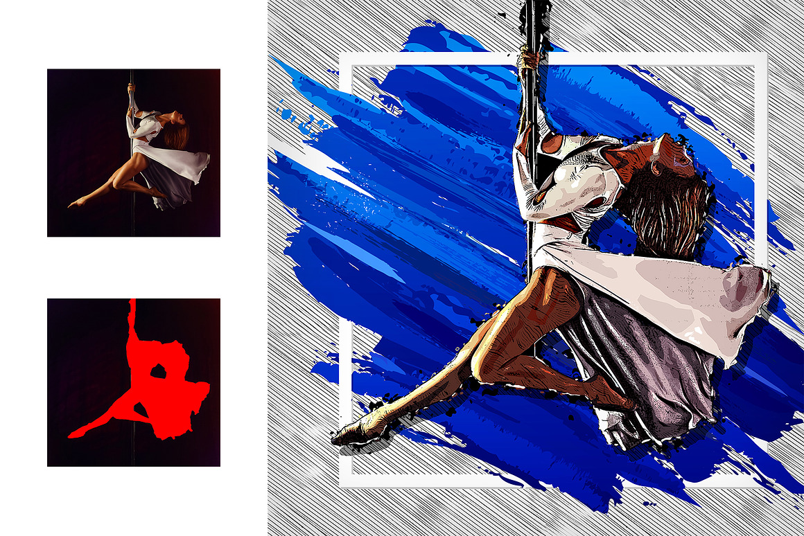 830 Creative Photoshop Action BUNDLE, an Action Add-On by Design Forest (Photo 113 of 133)