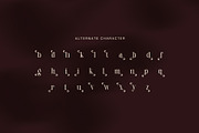 Gellis Elegant Serif Display Font, a Serif Font by Graphicxell (Thumbnail 8 of 8)
