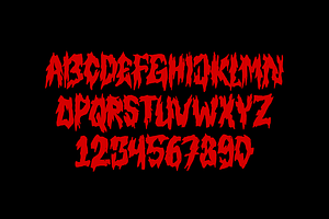 KEDALON - Horror Font