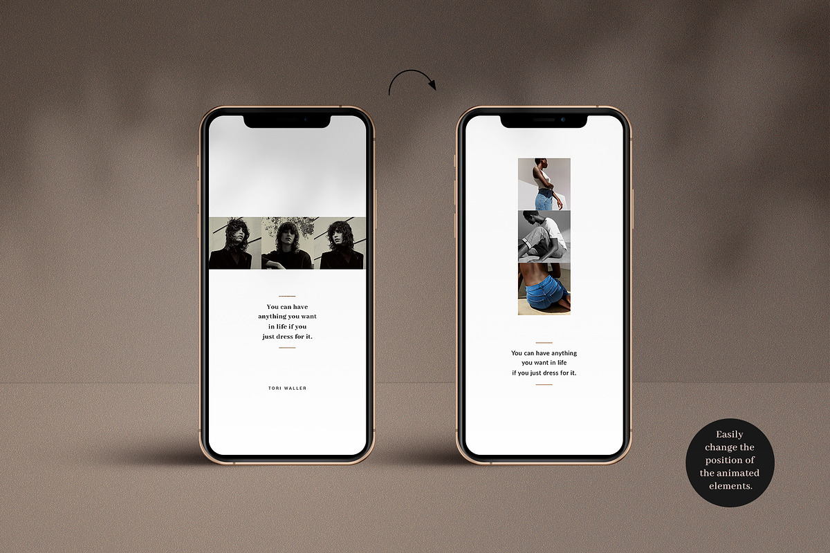 Animated Quote Instagram Pack, a Social Media Template by Ruby&Heart Studio (Photo 6 of 7)