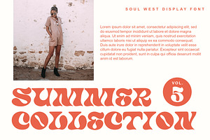 Soul West Display Serif