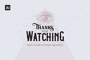 Illuminati Vintage Woodcut Brushes, a Brush Add-On by AndrewPixel (Thumbnail 7 of 7)