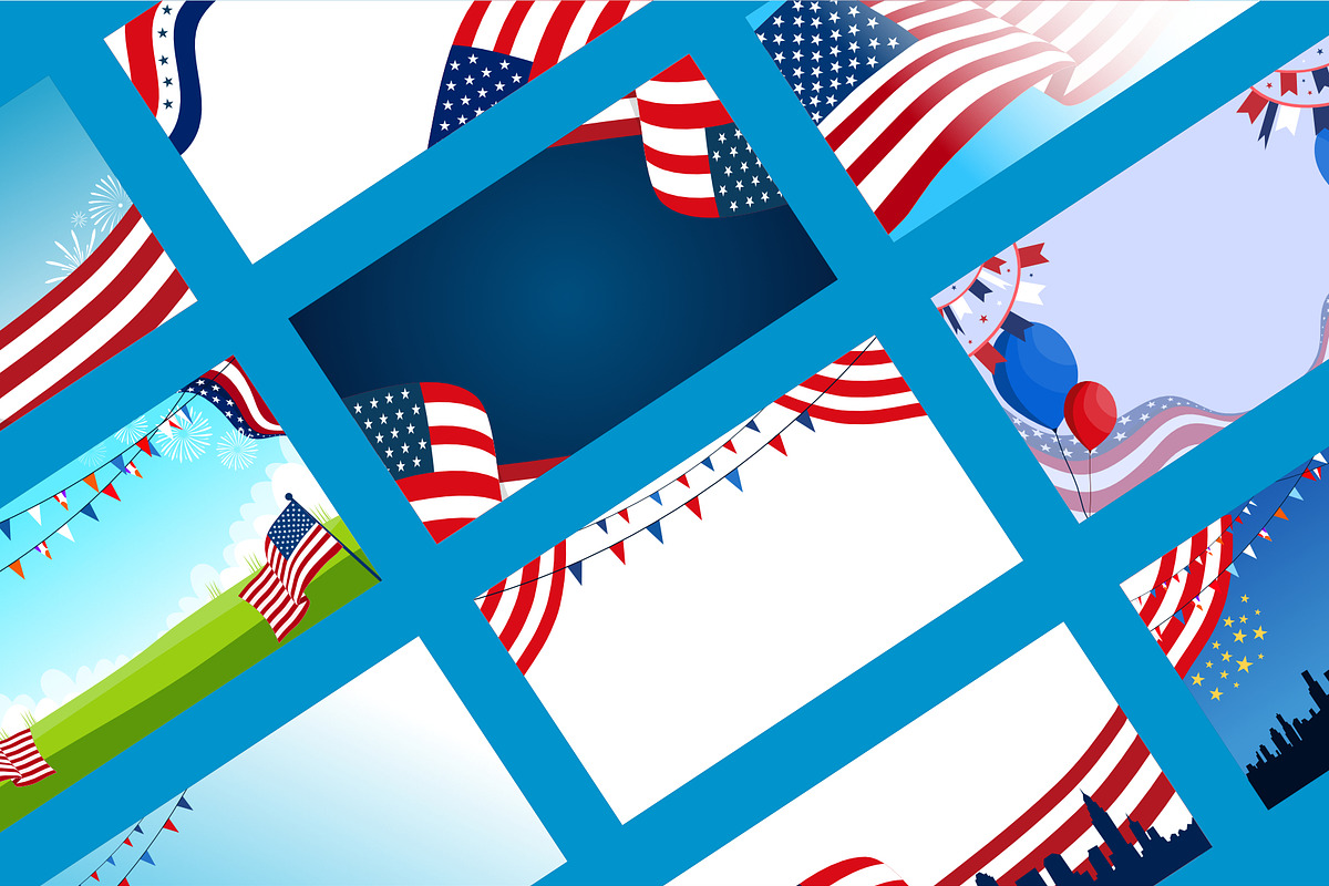 Happy 4th of july, a Decorative Illustration by foxndeer (Photo 2 of 4)
