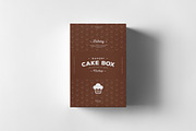 Cake Box Mock-up, a Packaging Mockup by Yogurt86 (Thumbnail 4 of 7)