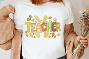 Faux Yarn Easter Teacher Png, an Illustration by Designking (Thumbnail 1 of 6)