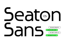 CS Seaton – Sans Serif Typeface