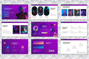 Zaia - Technology Keynote Template