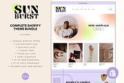 Shopify Theme Bundle | Sunburst, a Templates & Theme by Easy Website Themes (Thumbnail 1 of 9)