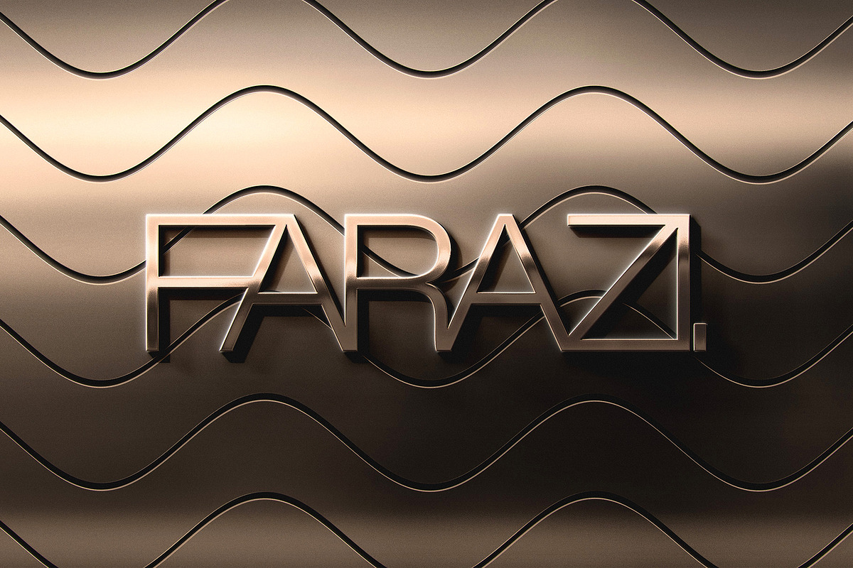 Logo Mockup Luxury Gold 3D Sign, a Product Mockup by Asylab (Photo 2 of 5)