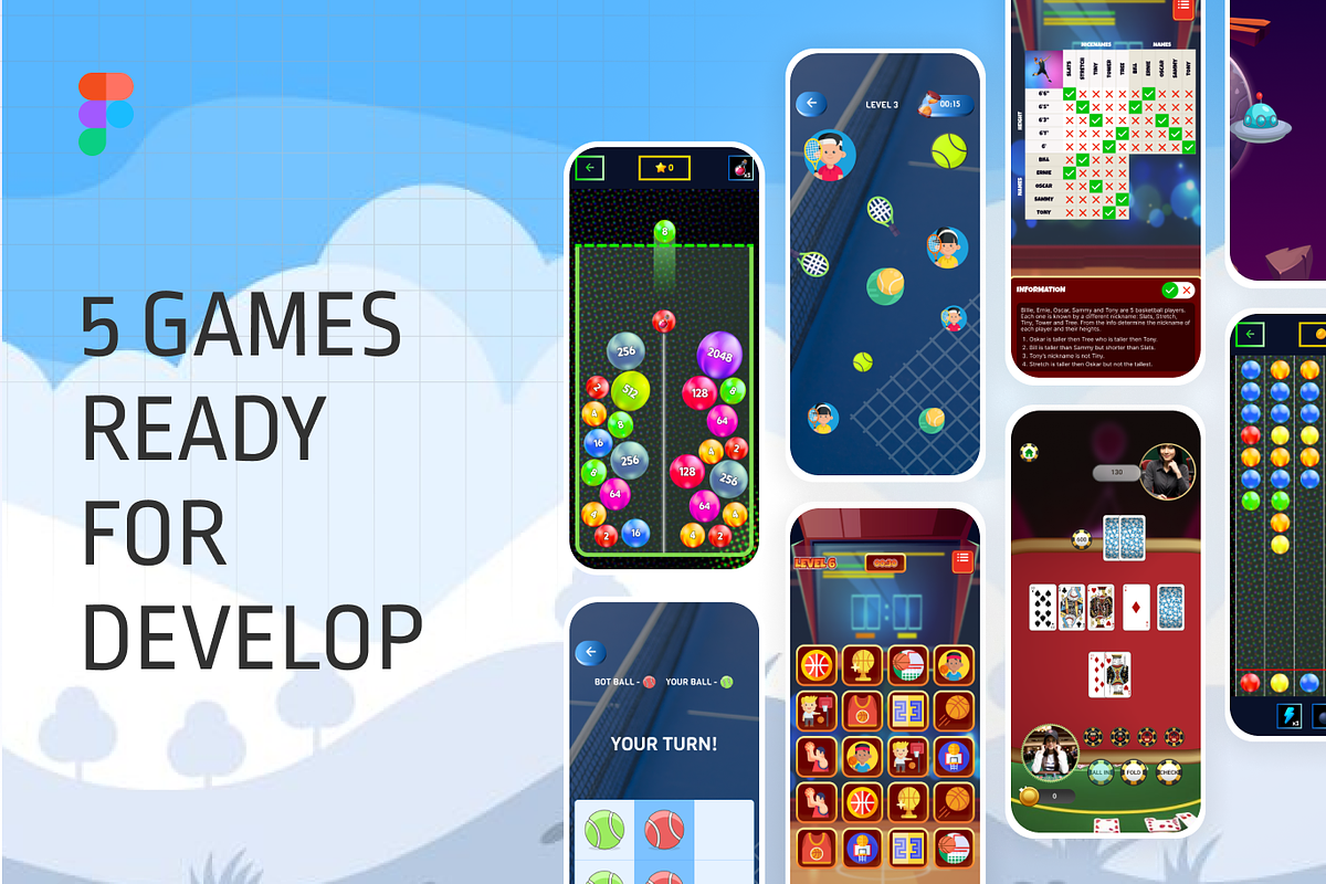 5 games, an App Template by Shoppie (Photo 1 of 6)