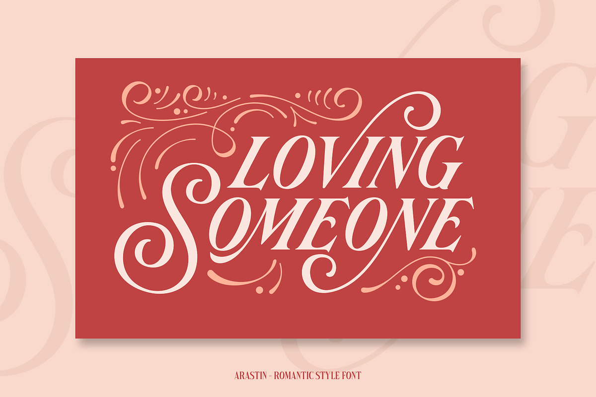 Arastin Font + Extras preview 4