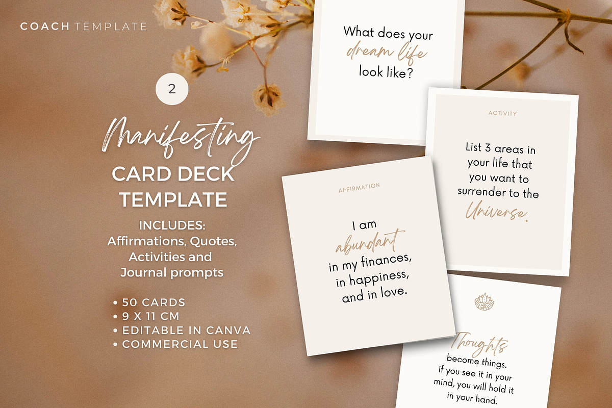 Manifesting Canva Template Bundle, a Brochure Template by COACHTEMPLATE (Photo 5 of 11)