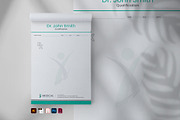 Doctor prescription pad design, a Stationery Template by Tanmoy Topu (Thumbnail 1 of 2)