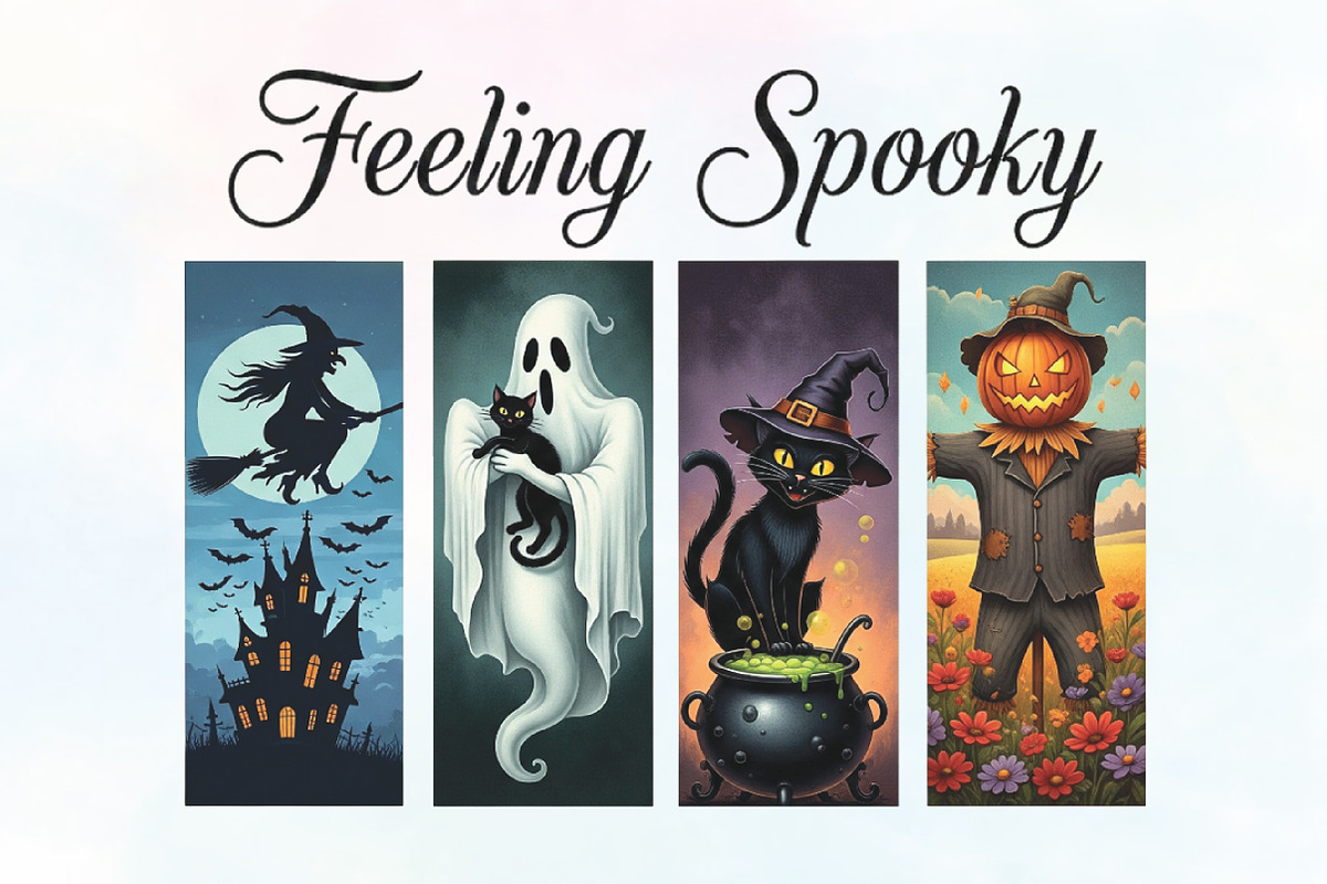 Feeling Spooky PNG Halloween, an Illustration by CraftArtStudio (Photo 1 of 4)