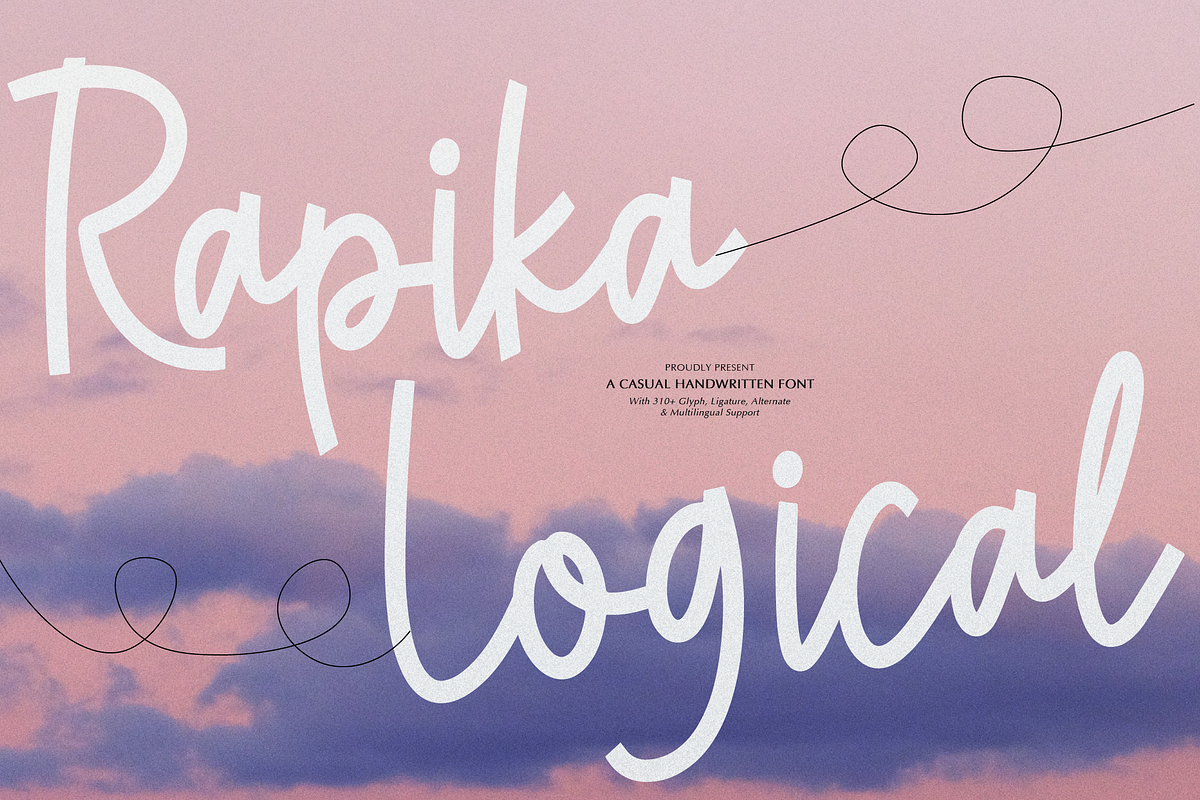 Rapika Logical | Casual Handwritten, a Handwritten Font by gracetype_studio (Photo 1 of 12)