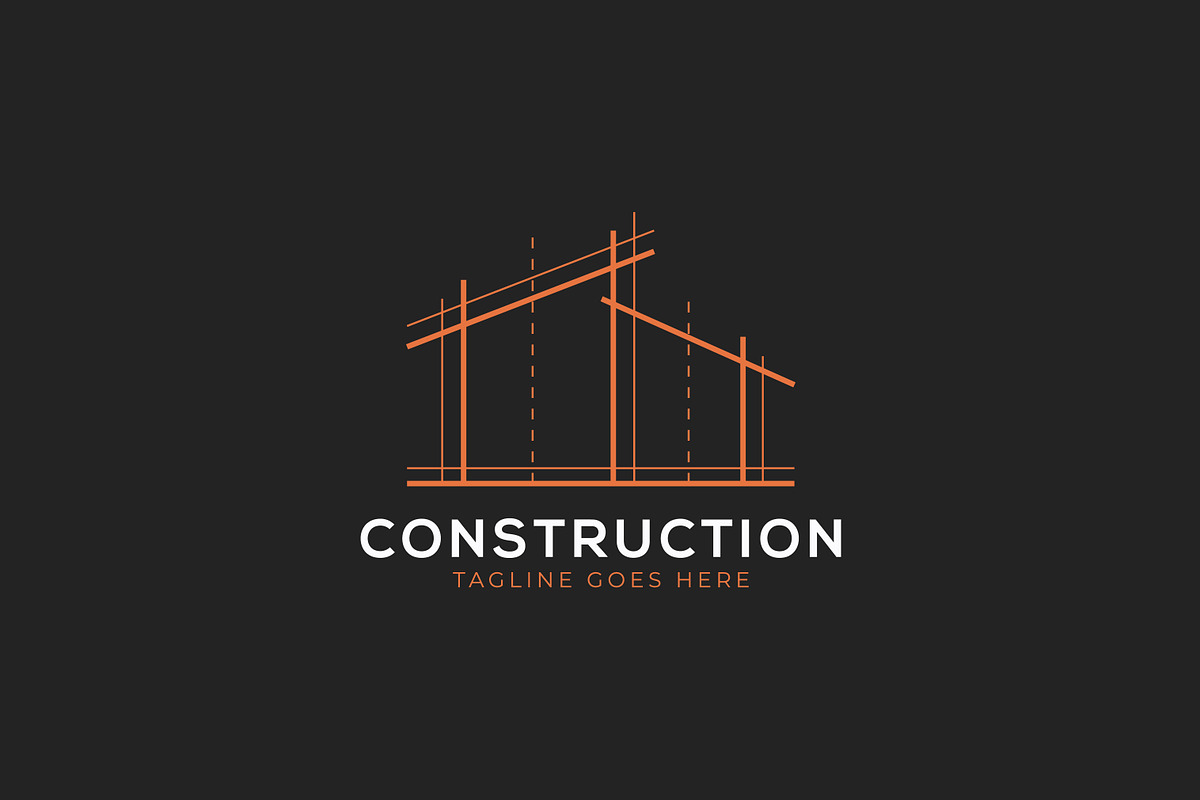 Construction Logo Building House, a Branding & Logo Template by Signatoro (Photo 2 of 2)