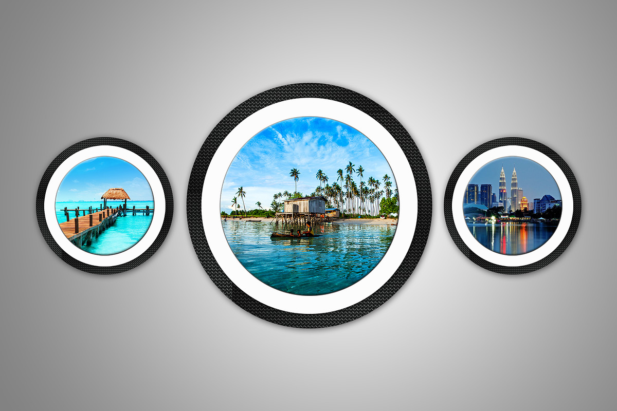Wall Photo Mockups, a Print Template by Graphic_Art (Photo 7 of 7)