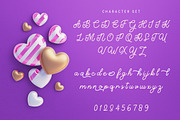 Mavalentine - Handwritten Font, a Script Font by PuriCreative (Thumbnail 9 of 10)