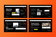 Black Bold Pitch Deck Google Slide, a Presentation Template by Aiyari Graphic (Thumbnail 5 of 5)