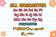 Sunday Special Font, a Handwritten Font by MyFontsShop (Thumbnail 4 of 5)