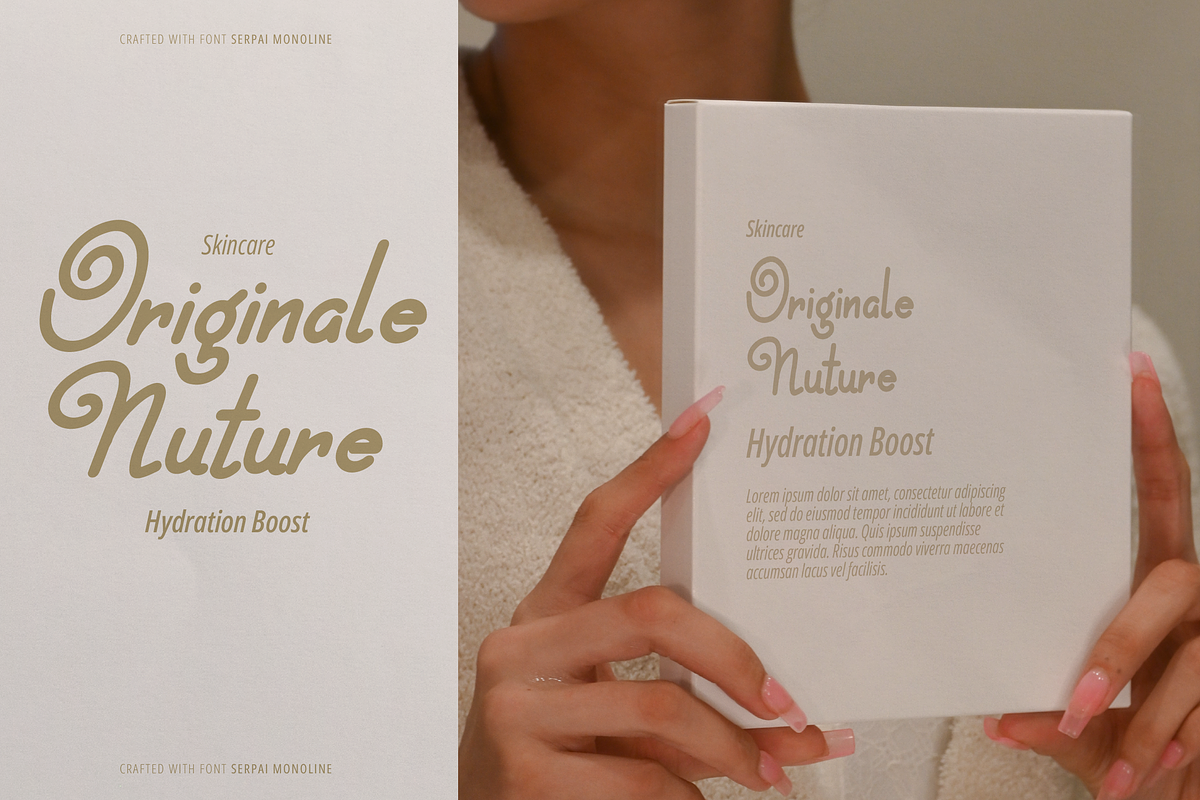 Serpai Monoline | Handwritten Font, a Handwritten Font by gracetype_studio (Photo 5 of 17)