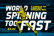 Kynetik - Bold Athletic Sans Serif, a Sans Serif Font by Brand Earth (Thumbnail 4 of 7)