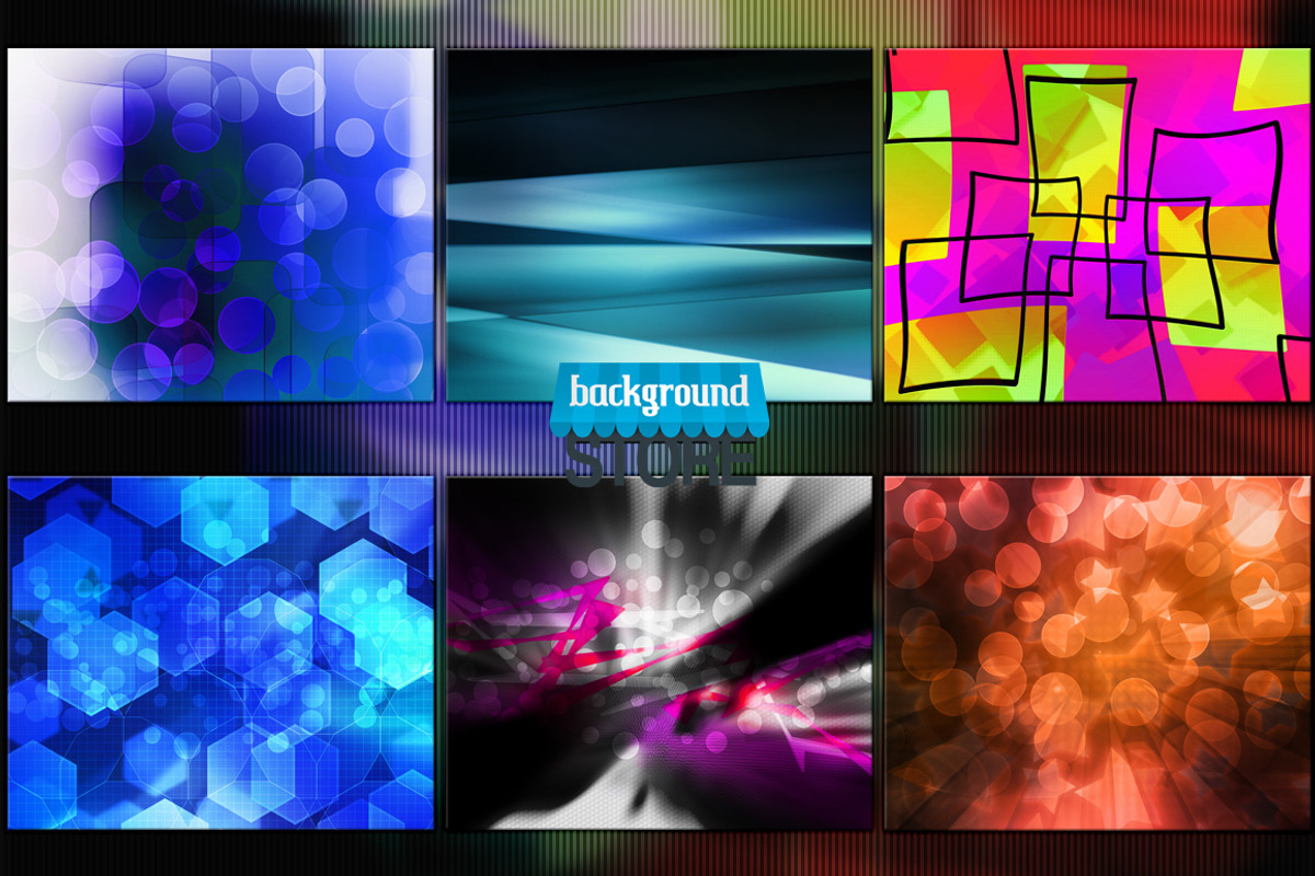 Abstract Backgrounds Bundle preview 5