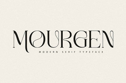 Mourgen Modern Serif Typeface, a Serif Font by Storytype Studio