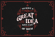 Dracolas, a Script Font by Vintage Division (Thumbnail 2 of 10)