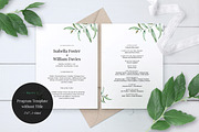Wedding Program Template, Aurora, an Invitation Template by Alice Bluefox (Thumbnail 4 of 10)