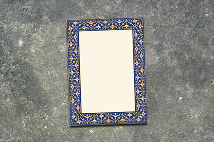 Arabic Floral Frame, a Card Template by Azat1976