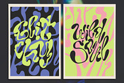 Y2K Lettering Psychedelic Retro Vibe, an Object Graphic by Oksana Trygub (Thumbnail 6 of 19)