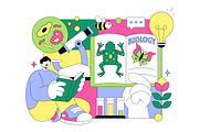 10 Biological Science Illustration, an Object Illustration by denayunebgt (Thumbnail 4 of 4)