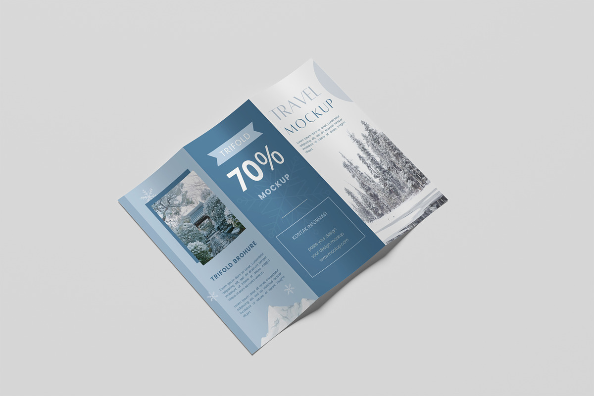 TRIFOLD BROCHURE, a Brochure Template by kebunmockup (Photo 3 of 5)