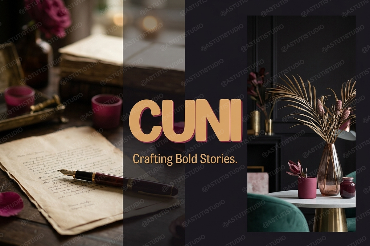 Cuni - Elegant Modern Serif Typeface, a Serif Font by Astuti Studio (Photo 4 of 25)