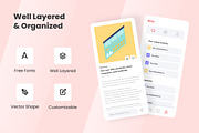 Brita News Mobile UI, an App Template by INSPR STD (Thumbnail 2 of 5)