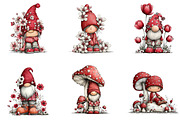 Whimsical Easter Gnome Clipart, an Illustration by CreationArt (Thumbnail 6 of 7)
