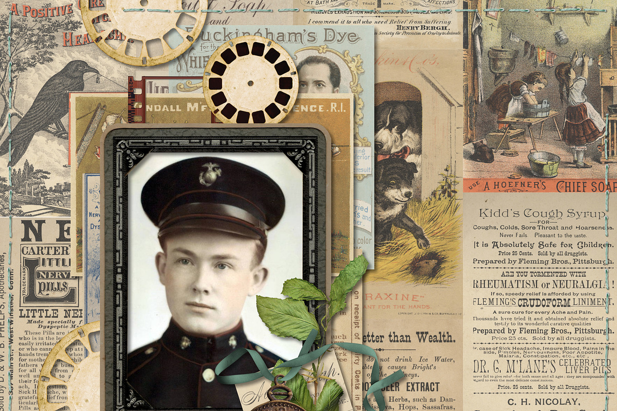 Vintage Ephemera, an Object Graphic by Lucky Girl Creative (Photo 3 of 4)
